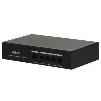 Switch POE 4 port DAHUA DH-PFS3005-4ET-36